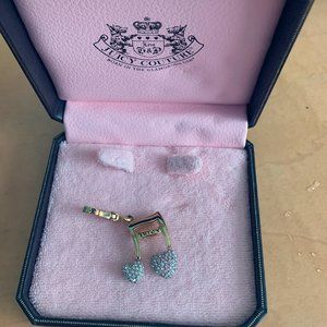 Juicy Couture Music Sign Gold Charm